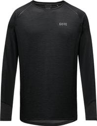 T-shirt Gore Energetic Manches Longues Noir