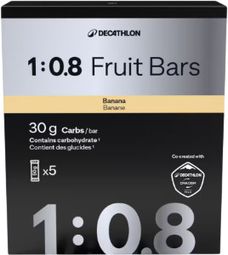 Energierijke repen Decathlon Nutrition 1:08 Proline Banaan 5x50g