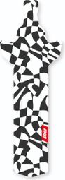 Parafango posteriore stradale Dazzle Black / White