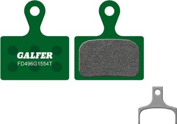 Galfer FD496 G1554T Pro Semi-Metallic Brake Pads for Shimano Tiagra / 105 / Ultegra / Dura-Ace / GRX / Metrea / XTR / RS305-405-505-805 Disc Brakes