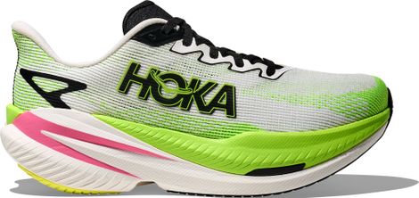Zapatillas Running Hoka Mach X 3 Blanco/Verde, Mujer