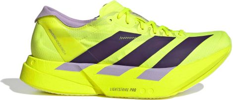 adidas Adizero Adios Pro 4 Yellow/Purple Women's Running Shoes