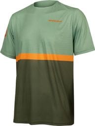 Camiseta Técnica Endura SingleTrack Core II Verde Mandarina
