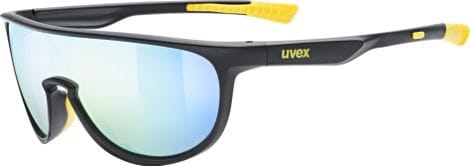 Uvex Sportstyle 515 Kinderbrille Schwarz/Gelbe Spiegelgläser