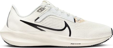 Nike Air Zoom Pegasus 40 Beige Zwart Dames Hardloopschoenen