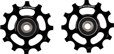 Ceramicspeed Sram Road Red/Force AXS 12V Standard Rollers Zwart