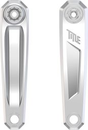 Title CR1-E Chrome Cranks (Without Chainring)
