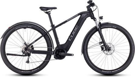 Cube Reaction Hybrid Performance 500 Allroad Elettrica Hardtail MTB Shimano Alivio 9S 500 Wh 27.5'' Nero 2023