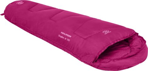 Sac de couchage momie Highlander sleepline pour enfants 300 Momie 4°C-Rose