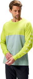 Camiseta de manga larga estampada Endura Core Verde/Amarillo