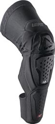 Leatt 6.0 Evo EXT knie- en scheenbeschermers zwart