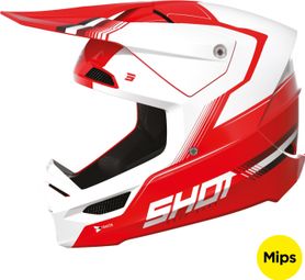 Casque Shot Race Tracer Red Glossy
