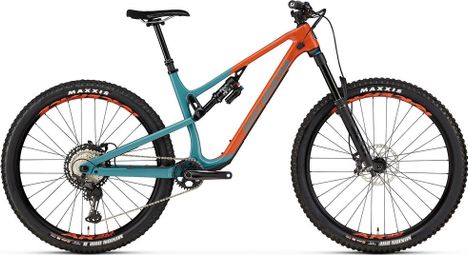 Rocky Mountain Instinct Carbon 70 Shimano XT 12V 29'' All-Suspension Mountain Bike Blu Arancione 2023