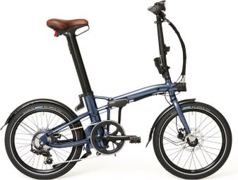 Btwin E Fold 900 1 Seconde Folding E Bike Shimano Tourney 7S 20 Grau