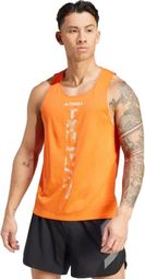 Camiseta de Tirantes adidas Terrex Xperior Naranja para Hombre