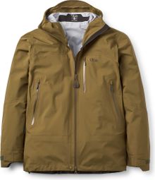RAB Firewall Mountain Men's Brown Waterproof Jacket