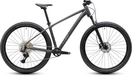 Cube Aim SLX Shimano 12-speed 29'' Mountain Bike, Slate Black and Chrome, 2027
