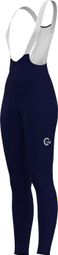 Collant de Cyclisme Femme Hiver PIRINEUS Bleu Marine