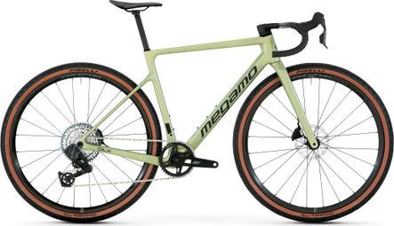 Bicicleta gravel Megamo Silk 04 Shimano Sram Rival XPLR AXS 13V 700 mm Verde 2026