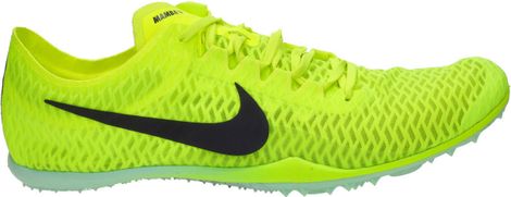 Zapatillas de Atletismo Nike Zoom Mamba 5 Amarillo Verde Unisex
