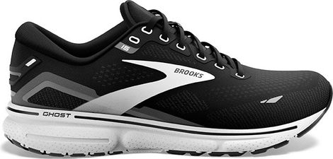 Brooks Ghost 15 Running Shoes Large Black White