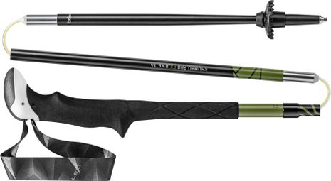 Leki Khumbu Pro Fx One Ta Green 3-Spoke Folding Poles