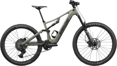 Amflow PR Carbon 12V 800 Wh DJI 125 Nm 29''/27,5'' groene elektrische mountainbike met volledige vering 2026