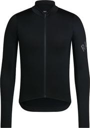 Rapha Pro Team Midweight Langarm Trikot Schwarz/Weiß