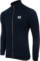 LeBram Ecusson Zippé Sweatshirt Dark Blue