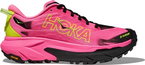 Scarpe Trail Hoka Mafate 5 Rosa/Nero Uomo