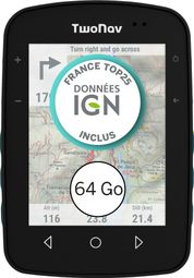 GPS Terra (64 Go) + France IGN Top25 TwoNav