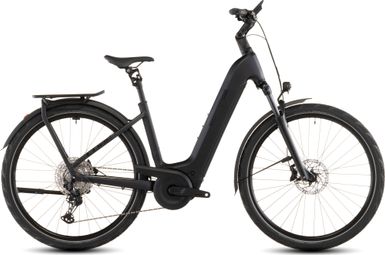 Cube Kathmandu Hybrid Pro 800 Easy Entry Elektrische Trekkingfiets Shimano Deore/Deore XT 12S 800 Wh 700 mm Kolen Zwart 2026