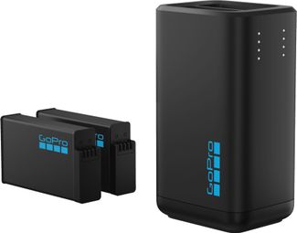 Caricabatterie doppio GoPro per MAX2 + 2 batterie Enduro per MAX2