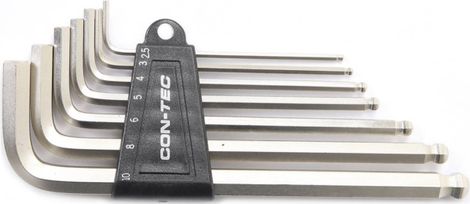 Set of 7 Contec Allen Wrenches 2.5/3/4/5/6/8/10