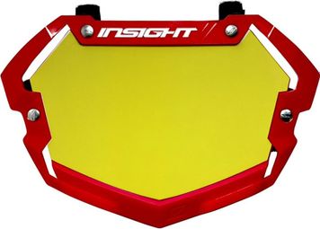 Plaque Insight 3D Vision 2 Mini/Cruiser Jaune/Rouge