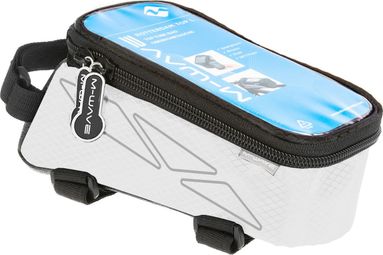 Borsa Da Bici M-Wave Rotterdam - Tascone Per Smartphone Da Manubrio - Rosa Con Chiusura A Velcro - Foto 11