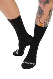 Damen-Socken Wilma Rollande Schwarz/Ecru