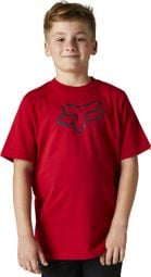 Fox Foxegacy Kid's Camiseta de Manga Corta Roja