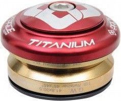 Jeu De Direction Pride Ti45 Titanium Rouge 1-1/8