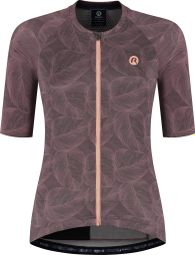Maillot Manches Courtes Vélo Rogelli Essential Graphic II Menthe Femme
