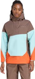 Adidas Terrex Xploric Anorak 2.5L Waterdichte Jas Dames Multicolour