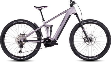 Cube Stereo Hybrid One22 SLX 800 Electric Full Suspension MTB Shimano Deore/Deore XT 12S 800 Wh 29'' Lilac Breeze Purple Pink 2025