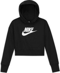 Sweat à capuche Fille Nike Sportswear Club Noir