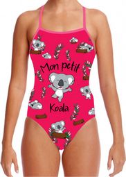 SWEAMS MON PETIT KOALA - Maillot femme 1 piece bretelles fines