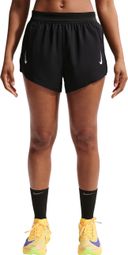 Nike AeroSwift 3in split-short, zwart, dames