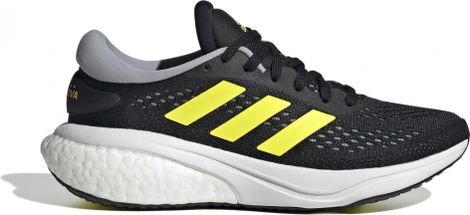 adidas running Supernova 2 J Black Yellow Childrens Shoes