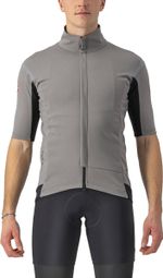 Maillot Manches Courtes Castelli Gabba RoS 2 Gris Clair/Foncé