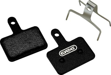 ELVEDES Placa metálica de carbono para Shimano BR-M375, m415, m51