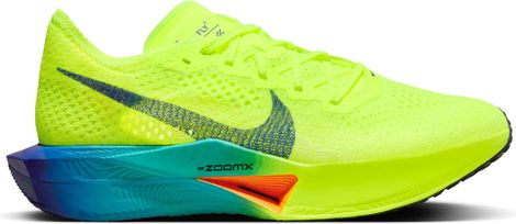 Nike ZoomX Vaporfly Next% 3 Yellow Blue Women's Running Shoes