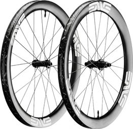 Enve G SES 4.5 Disc 700mm Wheel Set | 12x100 - 12x142 mm | Centerlock | Black/White